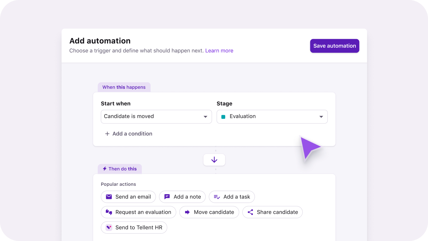 Evalutions with Tellent Recruitee