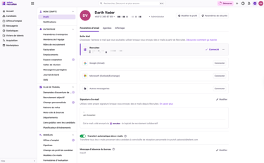 Before Rec FRATS et SIRH intégrés comme une plateforme de décision RH unifiée permettant de tout gérer dans un même espace de travail.