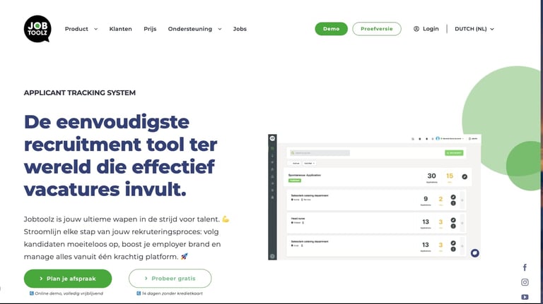jobtoolz homepage